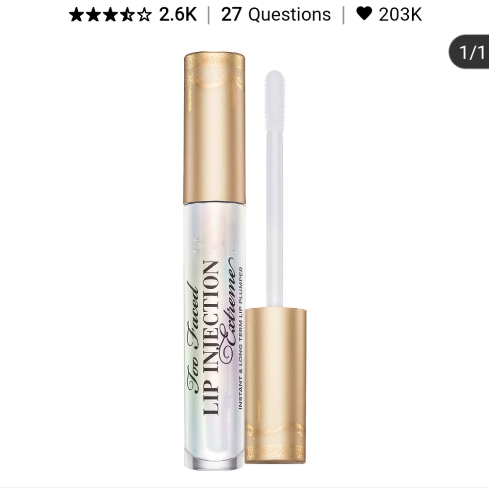 New✨Too Faced Lip Injection Extreme
